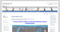 Desktop Screenshot of kiira-korpi.net